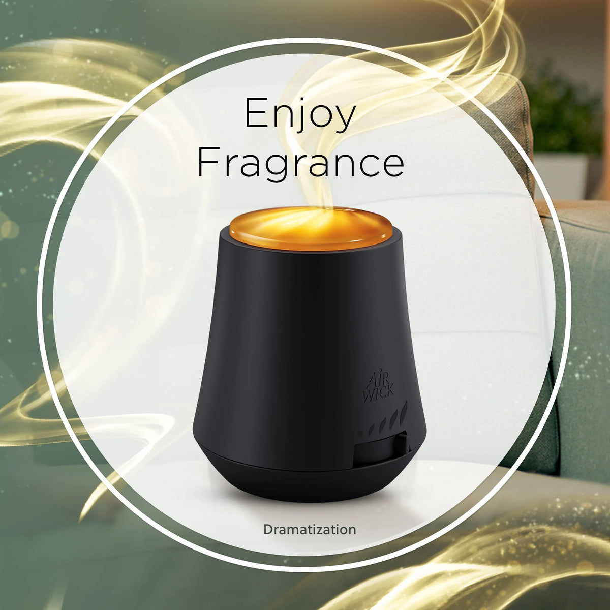 Essential Mist Scented Oil Cordless Diffuser Starter Kit, Pumpkin Spice, 2 Piece
