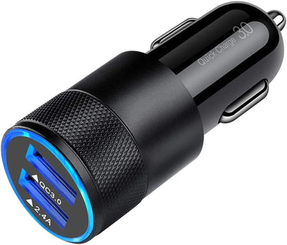 Fast Car Charger, Quick Charging 5.4A/30W Phone USB Adapter Rapid Plug